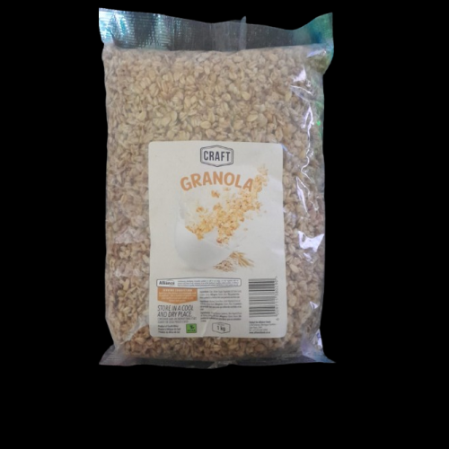 GRANOLA CRAFT PLAIN 1KG GRANOLA CRAFT PLAIN 1KG